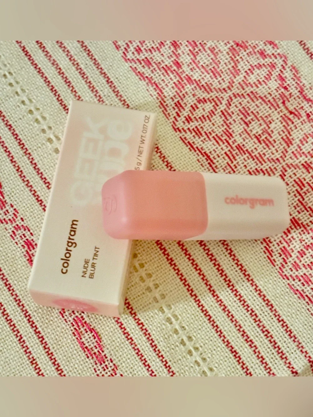 Cologram 02 Charming Pink Nude Blur Lip + Cheek Tint— Soft Pink